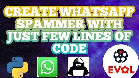 CREATE WHATSAPP SPAMMER BOT WITH PYTHON (EASY STEPS)