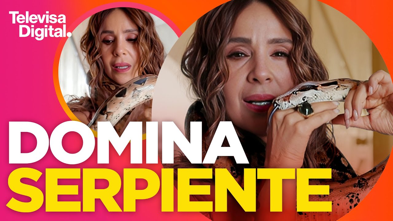 Catherine Siachoque y el ENORME RETO de trabajar con una SERPIENTE en Amanecer | Las Estrellas