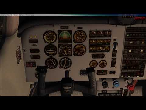 FSX Steam IFR SBJD SBST - Visual App NDB SAT - Night - Mooney Bravo @andrefeith