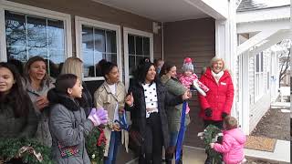 A new Morris Habitat For Humanity housing development is dedicated in Roxbury Township