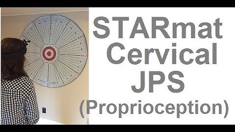STARmat Cervical Joint Position Sense (JPS) Video