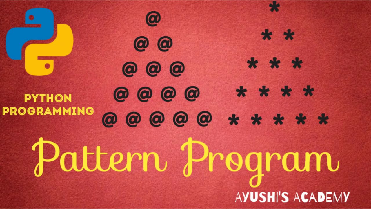 Python pattern programs |printing star'*' ,numeric in Reverse Pyramid ...