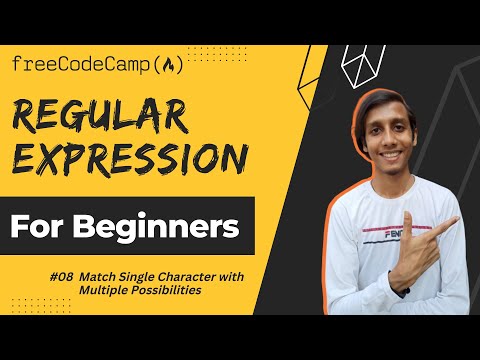 L08 - Match Single Character with Multiple Possibilities | Regular Expression | freecodecamp