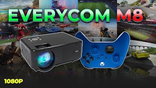 Маленький 1080p, идеально подходит для игр! Everycom M8! Xbox Series S!