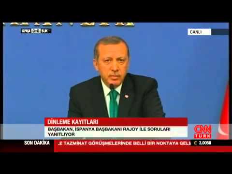 Recep Tayyip Erdoğan'dan Zaman Muhabirine Sert Yanıt 11 Şubat 2014