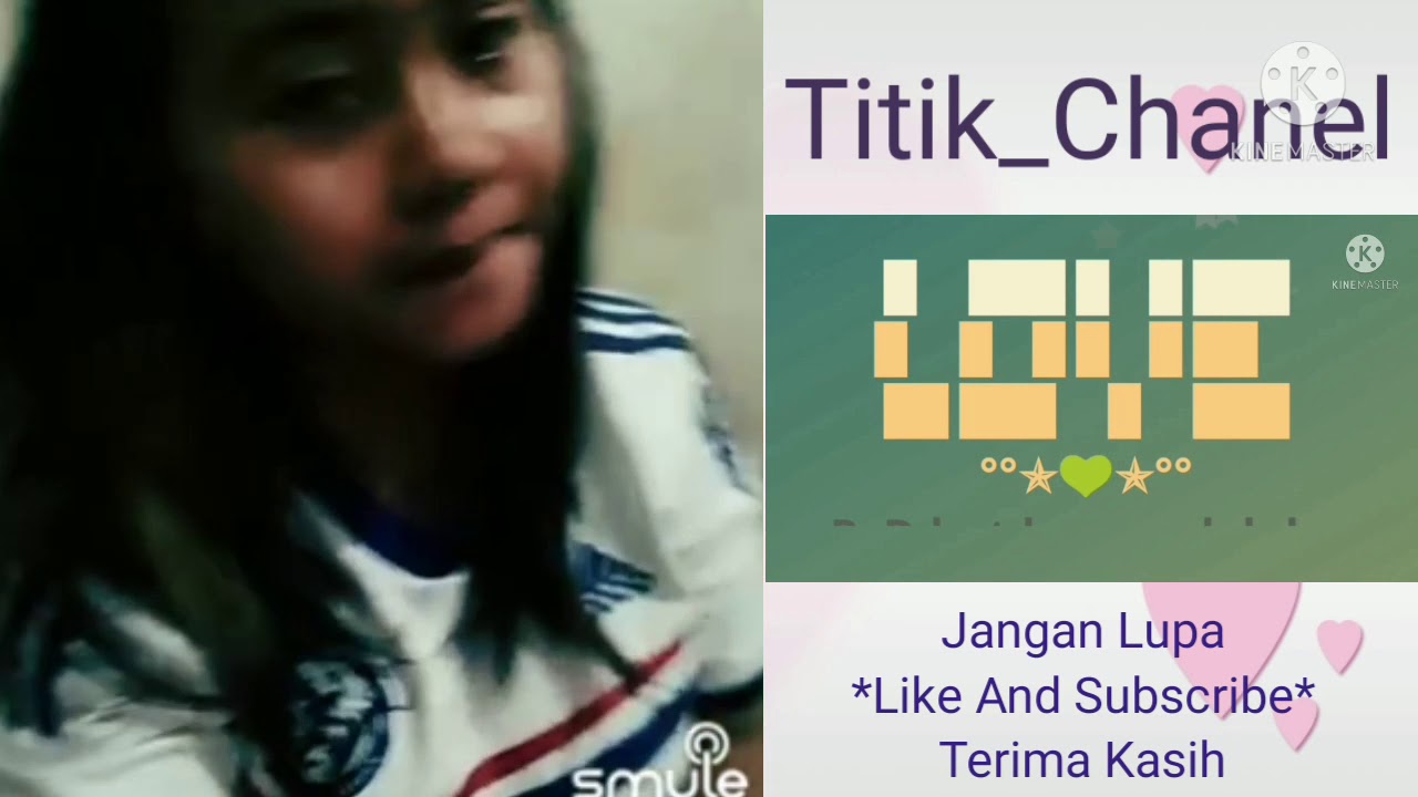 Karaoke duet smule nafas cinta YouTube