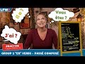 Practise your French Passé Composé ER Verbs