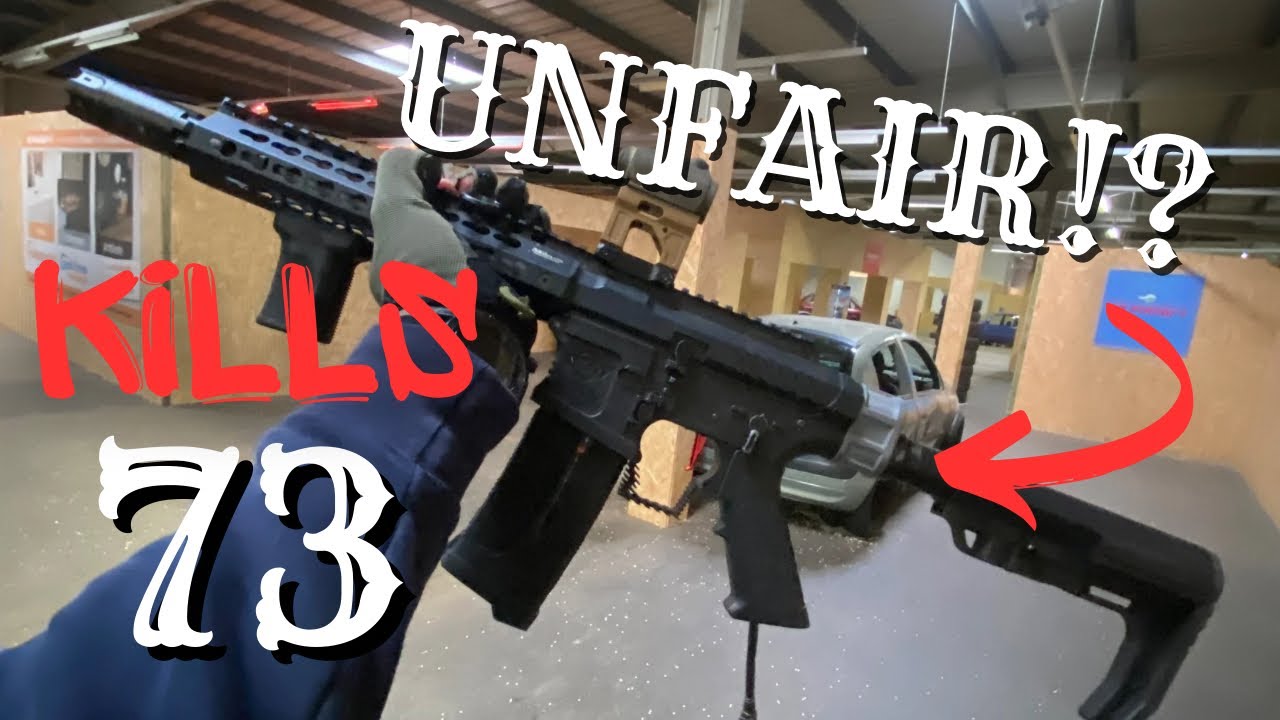 Soldier plays Airsoft and destroys!! / Mr Airsoft / Tactical CQB