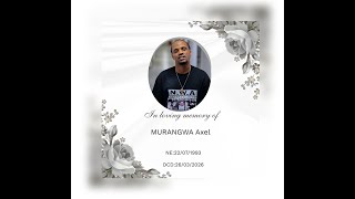 Umugoroba w'ubuhamya n'amateka ya Murangwa Axel