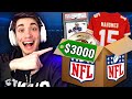 OPENING A $3,000 NFL MYSTERY BOX! (MVP & HOF AUTOGRAPHS)