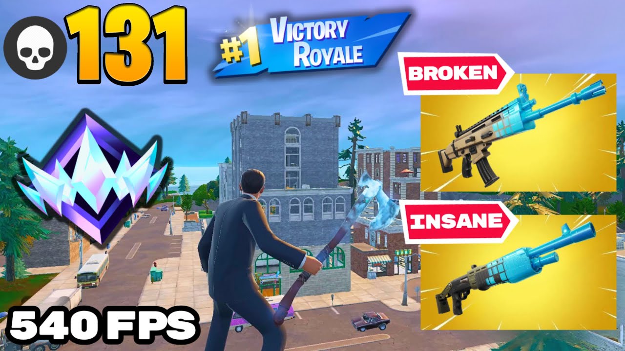 131 Elimination Duos vs Squads "RANKED RELOAD” Gameplay Wins (Controller + KBM)
