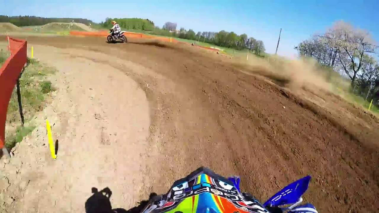 Lukasz Kurowski GoPro onboard Motocross Sobieńczyce 2016