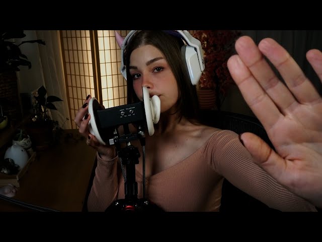 ASMR positive affirmations and hand movements