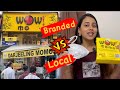 Branded Momos vs Local Momos🥟 #momos #branded #local #foodie #foodlover #dimsum #foodblogger #momo