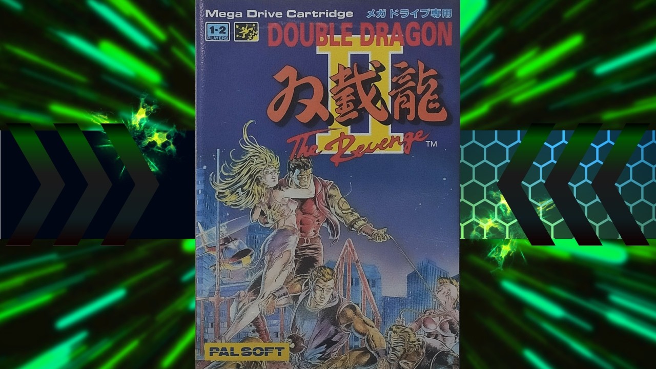 DOUBLE DRAGON II メガドライブ Double Dragon 2 Playthrough | Megadrive/ Genesis | Real Hardware