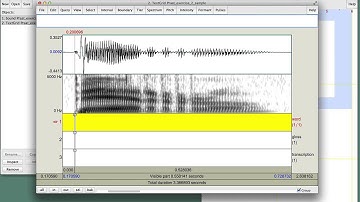 PRAAT textgrid demo