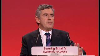 Brown speech: PM attacks Asbo youths