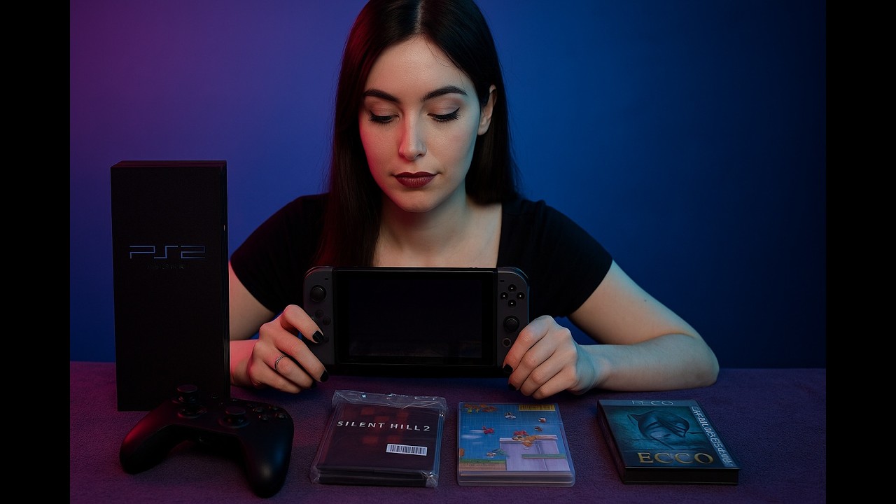 🎮 ASMR en ESPAÑOL ROLEPLAY Tienda de VIDEOJUEGOS ✨ Sonidos Relajantes para Dormir 😴 ASMR VIDEOJUEGOS