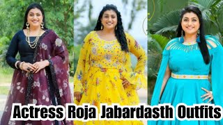 Actress Roja Latest Beautiful Outfits Collectionjabardasth Rojatrendy Stars