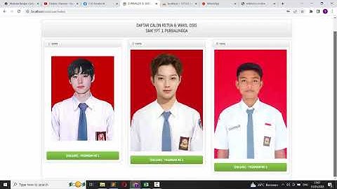 APLIKASI PEMILIHAN KETUA OSIS PART 2 [FREE DOWNLOAD]