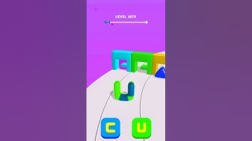 Blob Shifter 3D Level 1679 | Brixuplayz #shorts #youtubeshorts #gaming