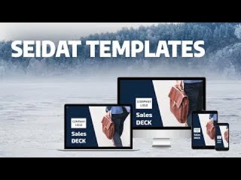 Create your slide decks easier with Seidat Templates - YouTube
