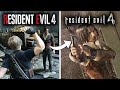 What happens if you throw Eggs at Luis - Resident Evil 4 Comparison