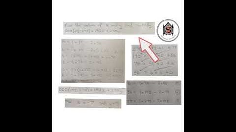Euclidean Algorithm - Expressing the Greatest Common Divisor as a Linear Combination