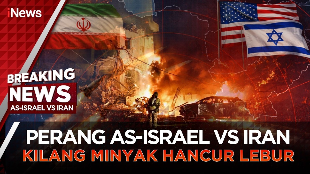 🔴PERANG AS-ISRAEL VS IRAN KILANG MINYAK HANCUR LEBUR (09/03)
