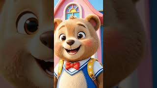 Time to Say Goodbye! | Fun Learning &amp; Playtime with Bear #cartoon #animation #funny #shorts