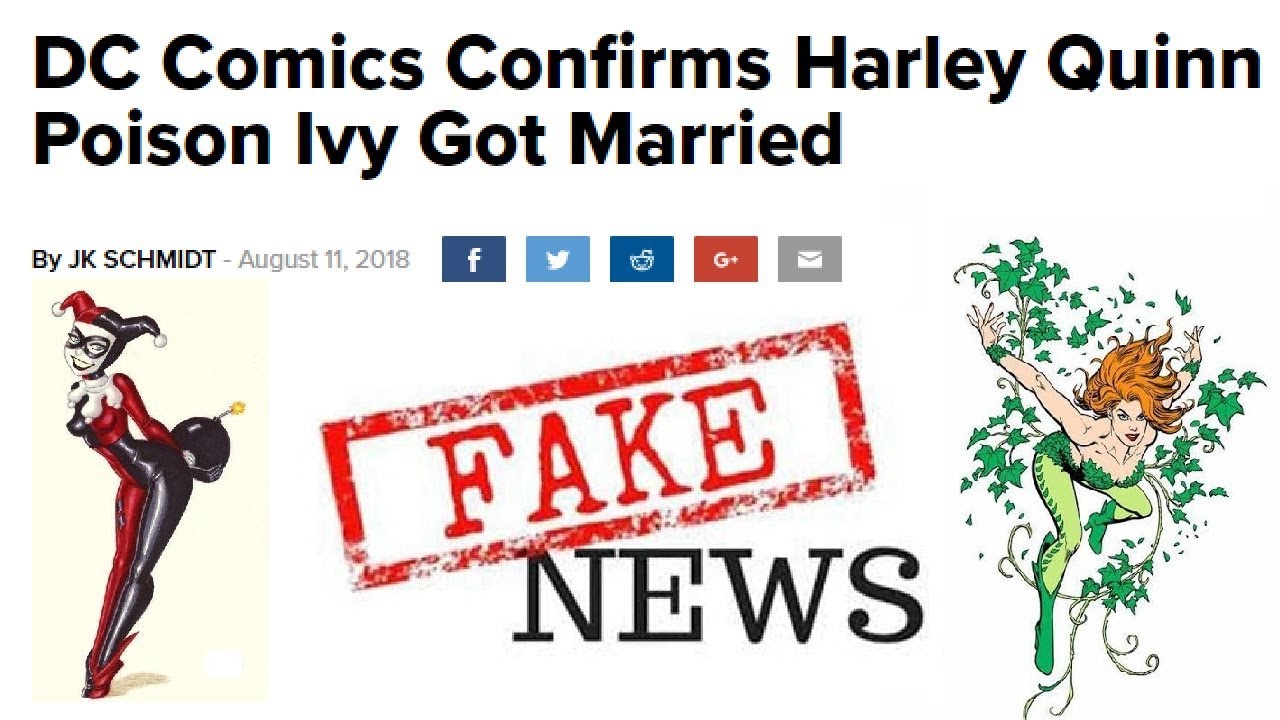 Poison Ivy and Harley Quinn got MARRIED! Only not really. YouTube