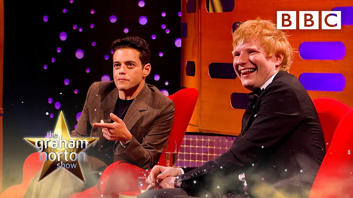 Rami Malek's comedy timing is pure gold  @The Grah...