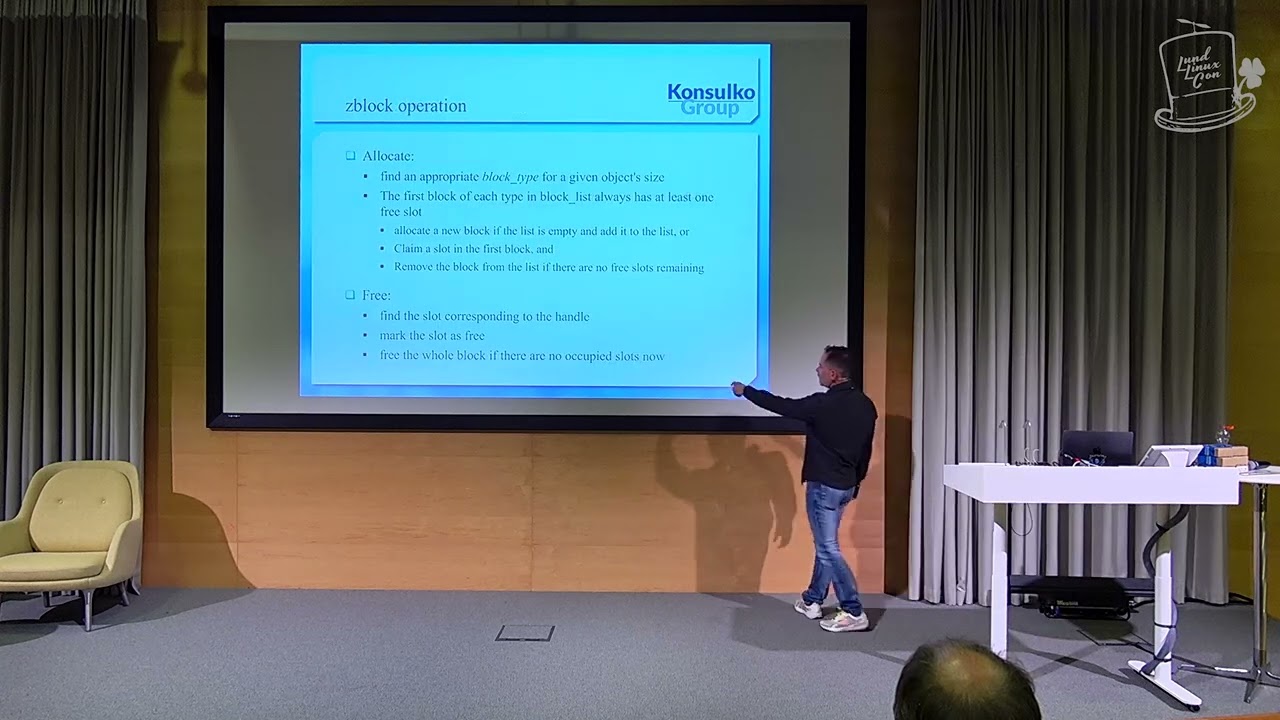 LLC 2025 -"Rusty" swapping optimization: profiling a zswap backend written in Rust, by Vitaly Vul