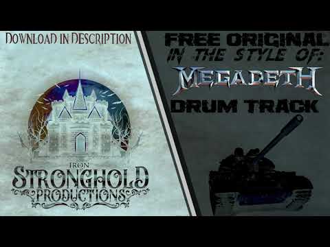 Megadeth Styled Free Original Drum Track - 104 BPM (FREE DOWNLOAD ...