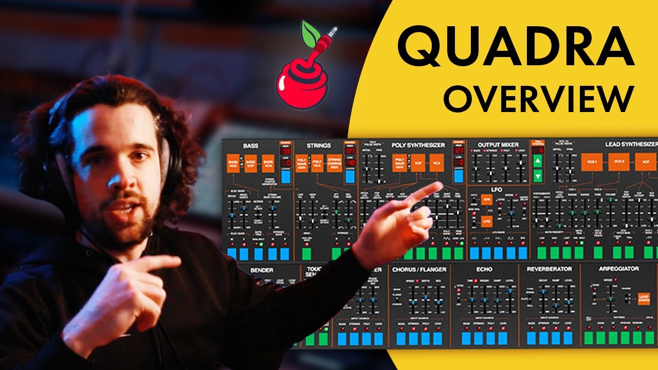 Cherry Audio Quadra Part 1/3 Overview of Features YouTube