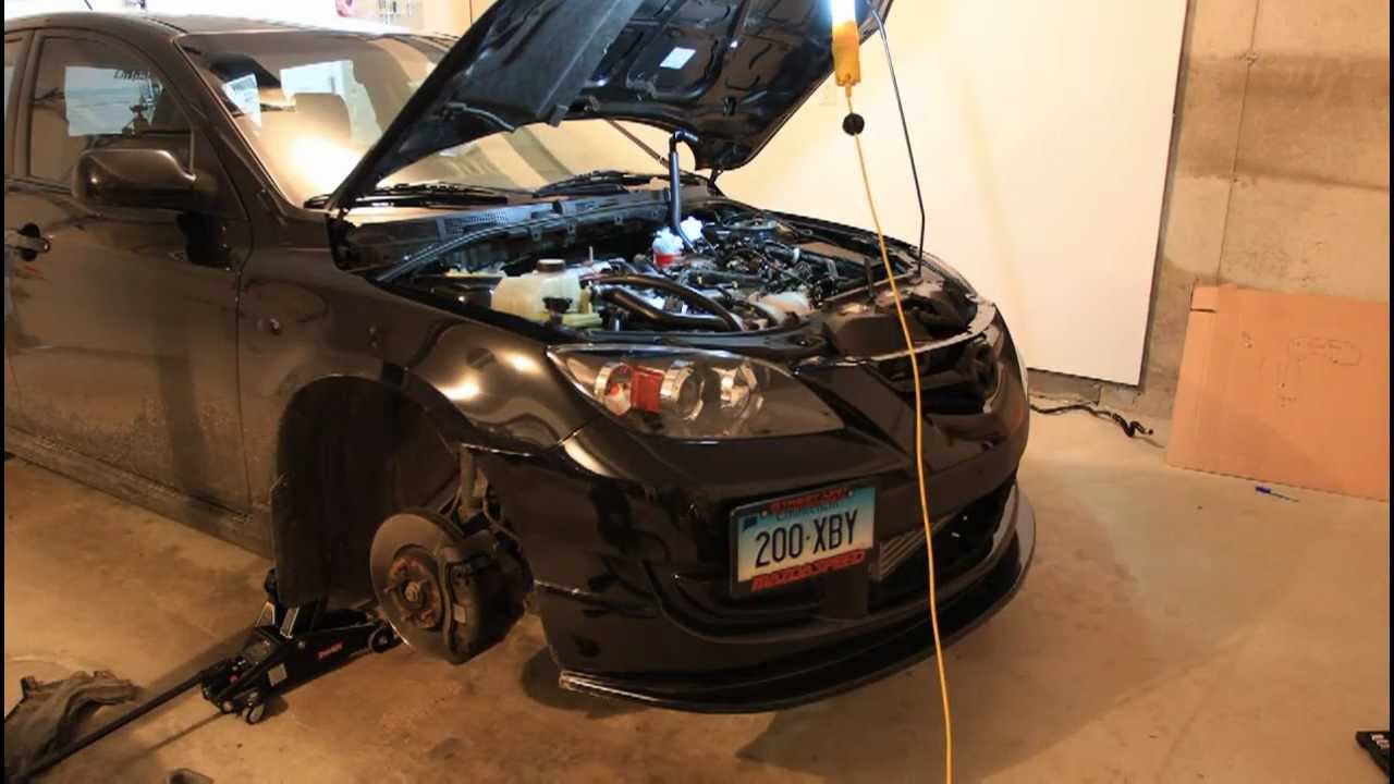 Mazdaspeed 3 Valve Cleaning Timelapse YouTube
