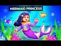 Playing as a MERMAID PRINCESS in Roblox!