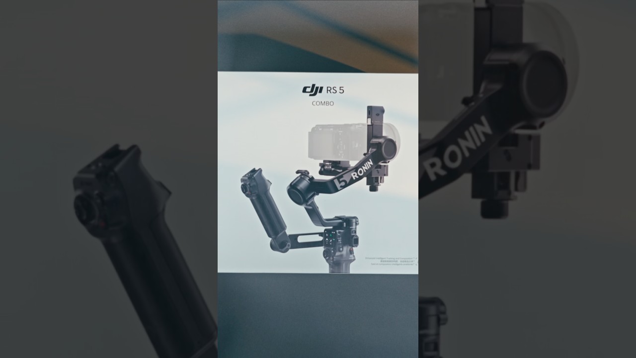 DJI RS5 Combo Kit unboxing