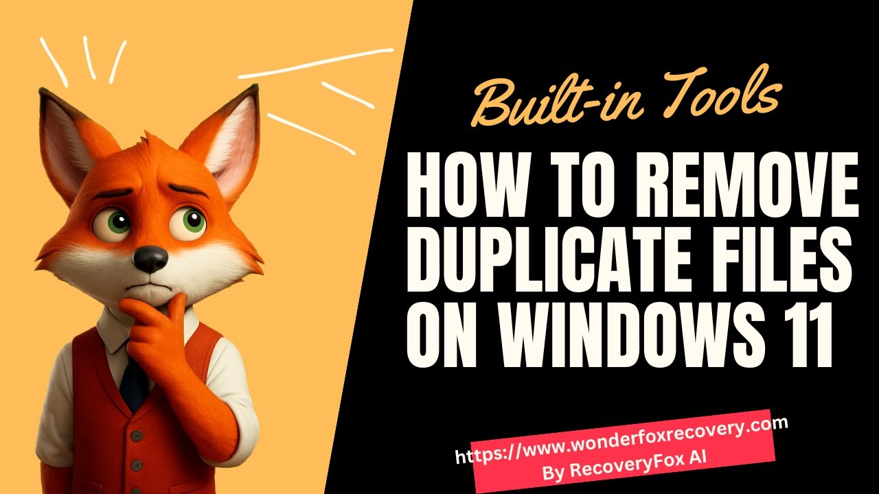 How to Remove Duplicate Files on Windows 11 Using Built-in & Free Tools ...