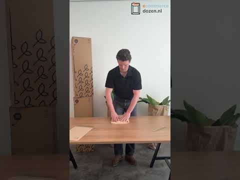Verzendenvelop 242×342×30 mm bruin — productvideo