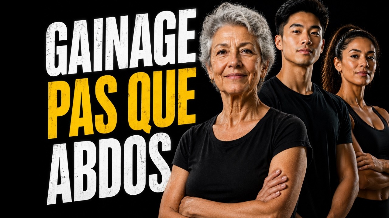 Le gainage ne concerne pas que les abdominaux (capsule express)