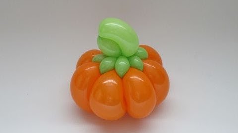 Pumpkin Balloon Tutorial - Video 67 - BalloonTube with Graham Lee