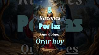 5 RAZONES PODEROSAS: ¡ORA A CRISTO HOY! 🦁✨🙏 #dios #oracionescristianas #cristo
