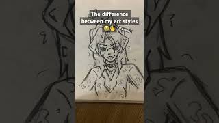 These Are Two Diff Art Styles Of My Oc Skylar, Both Drawn By Me 0W0