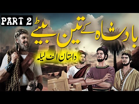 Badshah Ke 3 Betay | 3 Sons Of King Part 2 | Alif Laila Story | Urdu Stories Rohail Voice