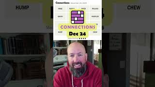 NYT Connections - Dec 24
