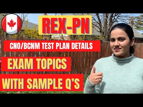 CNO REx-PN test plan |Rex pn exam prep topics | How to study using Text plan | LPN Exam test plan