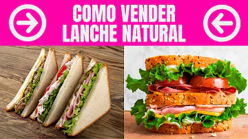 O que preciso para vender lanche natural na rua?