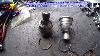 How To Install Replace Front Lower Ball Joint NISSAN TEANA 2.3L 2005~2008 VQ23DE RE4F04B