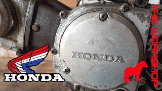 Honda C90 engine teardown - Part 1